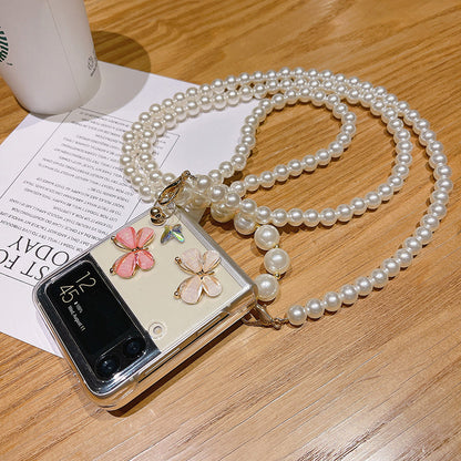 Colorful Crystal Butterfly Case For Samsung Galaxy Z Flip 4