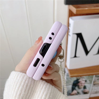 Love Pearl Chain Case for Samsung Galaxy Z Flip 4 5G